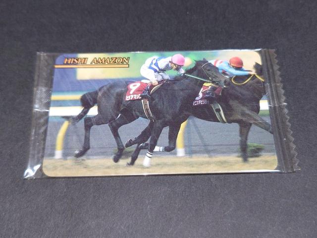 【未開封】まねき馬倶楽部 まねき馬カード レギュラーカード No.554 ヒシアマゾン < トレーディングカード 【未開封】まねき馬倶楽部 まねき馬カード レギュラーカード No.554 ヒシアマゾン < トレーディングカードの