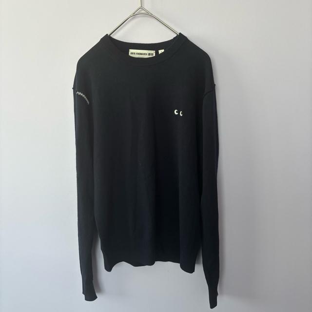 �y�ɔ��i�zUNIQLO�����j�N����ANYA HINDMARCH �l�C�r�[ �j�b�g�Z�[�^�[ ���� ��100%  �A�j���n�C���h�}�[�` �� �u�����h�� 