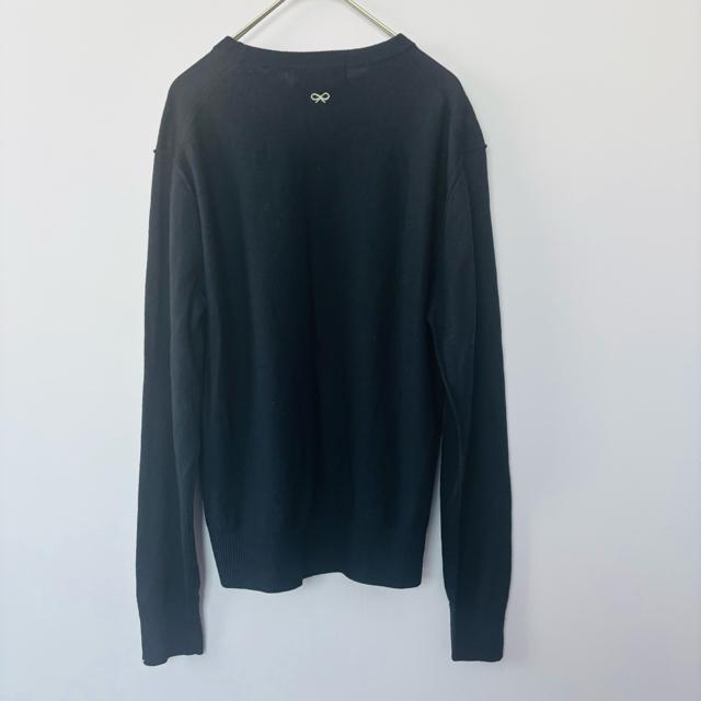 �y�ɔ��i�zUNIQLO�����j�N����ANYA HINDMARCH �l�C�r�[ �j�b�g�Z�[�^�[ ���� ��100%  �A�j���n�C���h�}�[�` �� �u�����h�� 