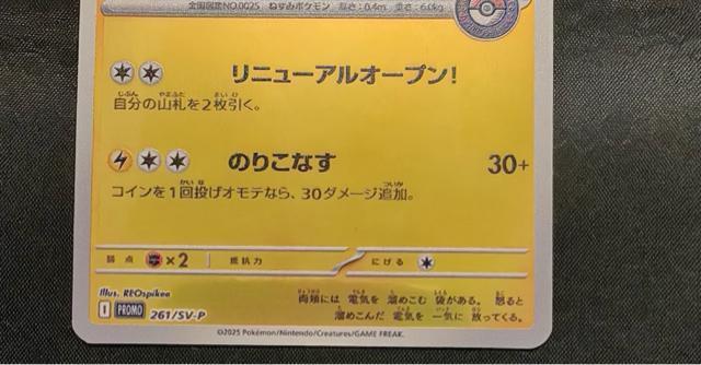 �y�󏭁z�L���̃s�J�`���E 261/SV-P �v���� �|�P�����Z���^�[�L�� ���� �� �g���[�f�B���O�J�[�h�� 