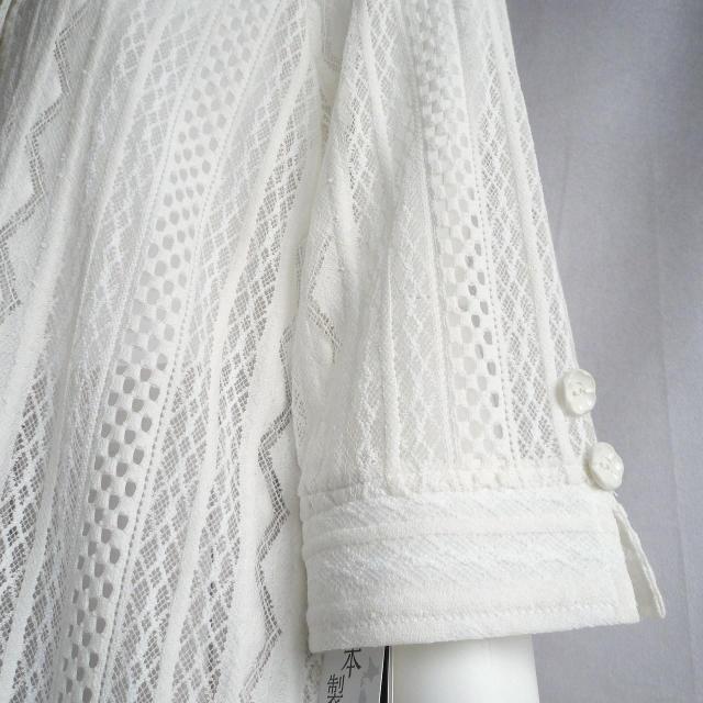新品 9741 ML 日本製 クロシェ レース ロング ジャケット 春 夏 秋 アイボリー レディース 綿混 高級 上質 上品 < 女性ファッション 新品 9741 ML 日本製 クロシェ レース ロング ジャケット 春 夏 秋 アイボリー レディース 綿混 高級 上質 上品 < 女性ファッションの
