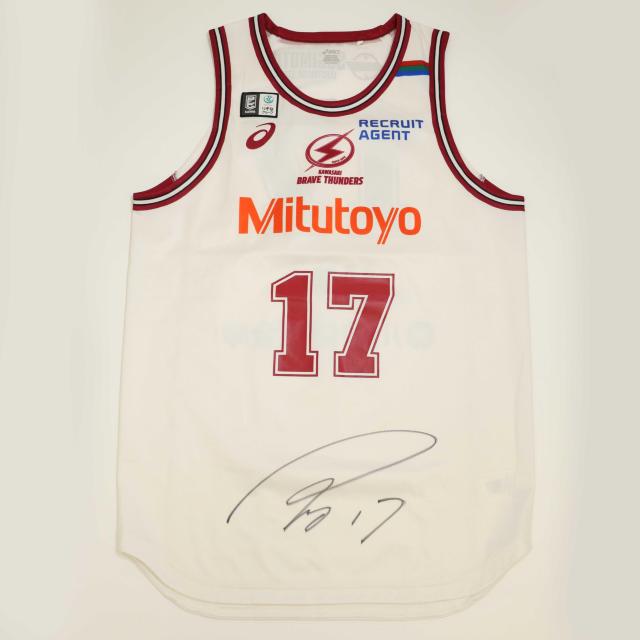 #17 �ѓc �ɑI�� 2025-26�I�[�Z���e�B�b�N���j�t�H�[��(AWAY�j�㉺�Z�b�g(���p�E���M�T�C������) 