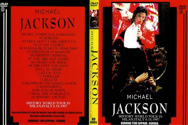 ≪送無≫マイケルジャクソン HISTORY WORLD TOUR IN MILAN 1997 < タレントグッズ ≪送無≫マイケルジャクソン HISTORY WORLD TOUR IN MILAN 1997 < タレントグッズの