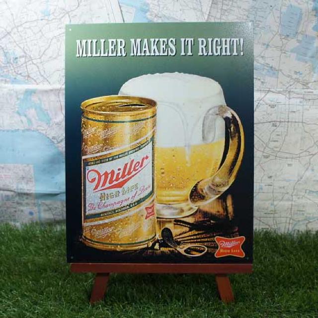 新品【ブリキ看板】Miller/ミラー 缶&ジョッキ < ホビー  新品【ブリキ看板】Miller/ミラー 缶&ジョッキ  < ホビーの
