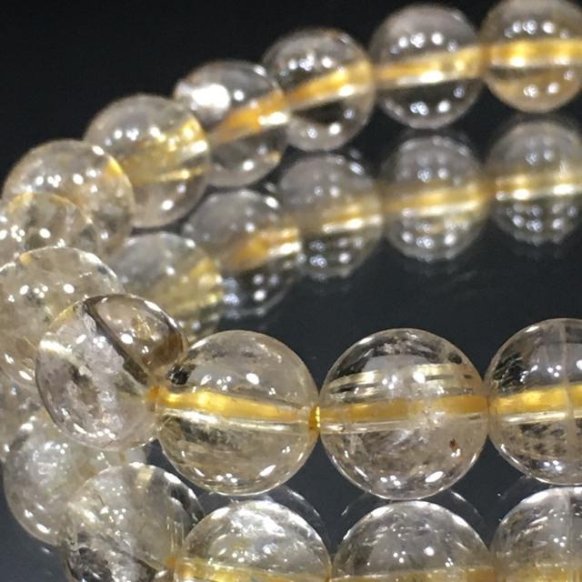 《No.182》天然石ゴールドルチルクォーツ < 女性アクセサリー/時計  《No.182》天然石ゴールドルチルクォーツ < 女性アクセサリー/時計の