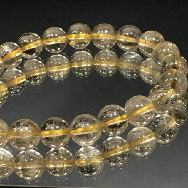 《No.182》天然石ゴールドルチルクォーツ < 女性アクセサリー/時計  《No.182》天然石ゴールドルチルクォーツ < 女性アクセサリー/時計の