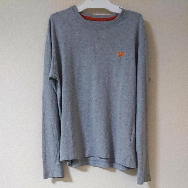 シンプルロンTグレー140 < キッズ/ベビー  シンプルロンTグレー140  < キッズ/ベビーの