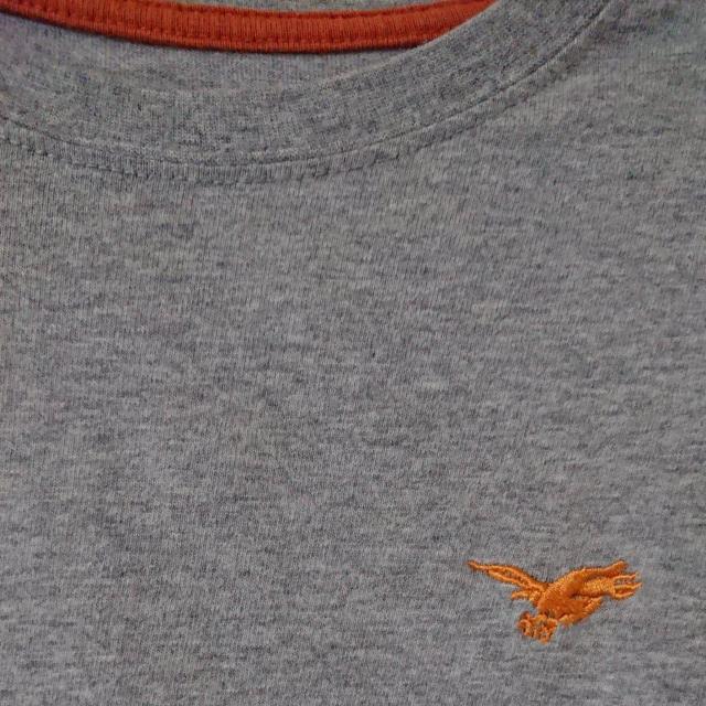 シンプルロンTグレー140 < キッズ/ベビー  シンプルロンTグレー140 < キッズ/ベビーの