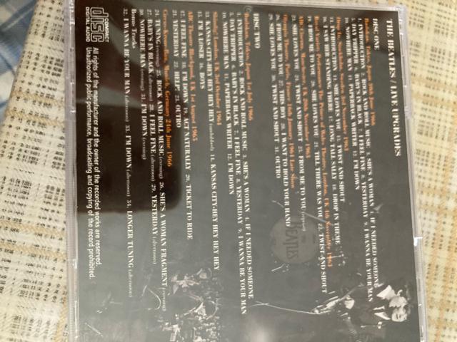 限定NO入!輸入盤 2枚組 THE BEATLES - LIVE UPGRADES【値下げ】 < タレントグッズ  限定NO入!輸入盤 2枚組 THE BEATLES - LIVE UPGRADES【値下げ】 < タレントグッズの