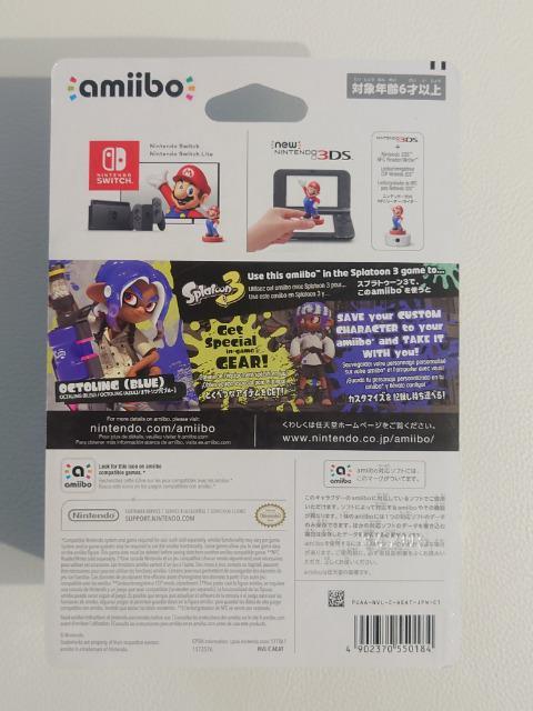 amiibo オクトリング【ブルー】(スプラトゥーンシリーズ)新品 Splatoon3 Nintendo Switch アミーボ < ゲーム本体/ソフト  amiibo オクトリング【ブルー】(スプラトゥーンシリーズ)新品 Splatoon3 Nintendo Switch アミーボ < ゲーム本体/ソフトの