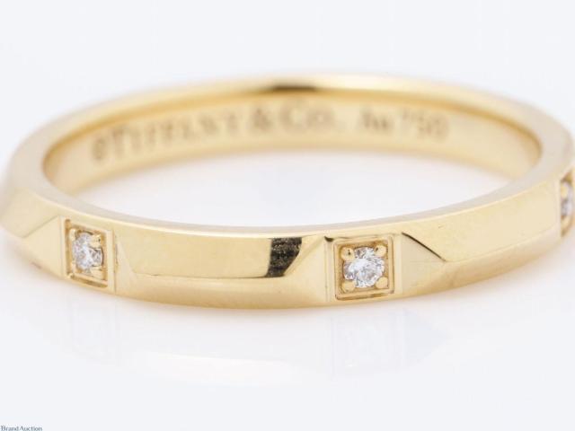 TIFFANY&CO. eBt@j[ gD[ ohO 6P_C 750YG 13USEDyz  uh 