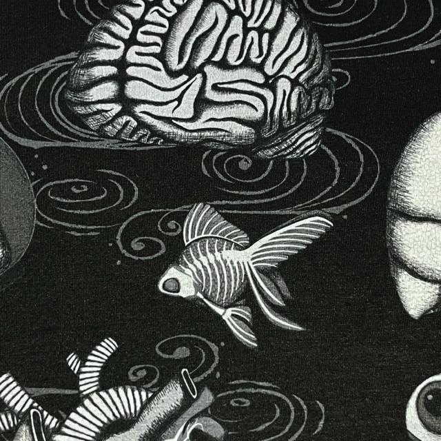 【新品/ACDC RAG】をち水総柄☆ヒュージTシャツ/モノトーン < ブランド  【新品/ACDC RAG】をち水総柄☆ヒュージTシャツ/モノトーン < ブランドの