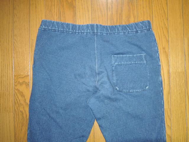 REMI RELIEF レミレリーフ インディゴ染め スウェット パンツ XL ジョガーパンツ INDIGO イージーパンツ < ブランド  REMI RELIEF レミレリーフ インディゴ染め スウェット パンツ XL ジョガーパンツ INDIGO イージーパンツ < ブランドの