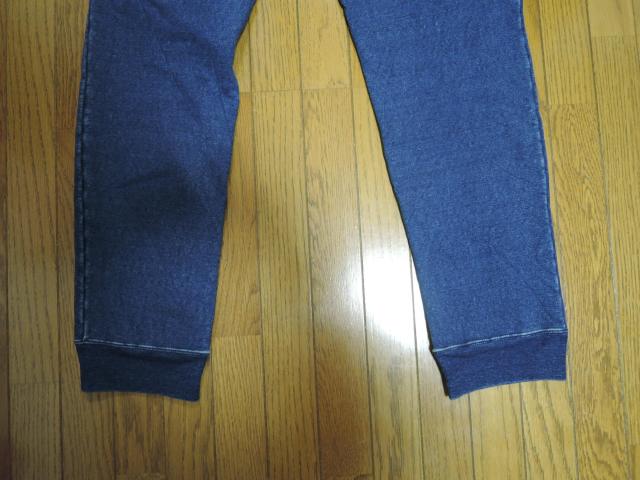 REMI RELIEF レミレリーフ インディゴ染め スウェット パンツ XL ジョガーパンツ INDIGO イージーパンツ < ブランド  REMI RELIEF レミレリーフ インディゴ染め スウェット パンツ XL ジョガーパンツ INDIGO イージーパンツ < ブランドの