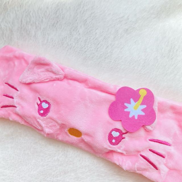 サンリオ ハローキティ ハイビスカス キティ ベロア ヘアバンド ピンク 大人用 N2m < おもちゃ  サンリオ ハローキティ ハイビスカス キティ ベロア ヘアバンド ピンク 大人用 N2m < おもちゃの