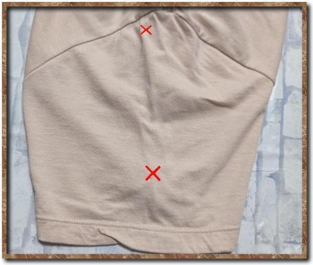 スカラー プリント入り半袖カットソー 濃ベージュ☆やや難 < ブランド スカラー プリント入り半袖カットソー 濃ベージュ☆やや難 < ブランドの