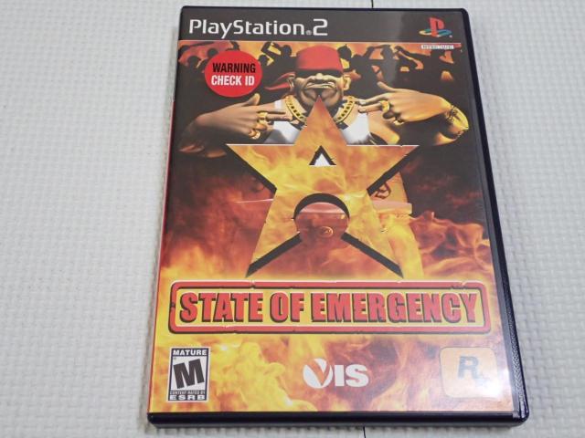 PS2★STATE OF EMERGENCY 海外版 北米版 < ゲーム本体/ソフト PS2★STATE OF EMERGENCY 海外版 北米版 < ゲーム本体/ソフトの
