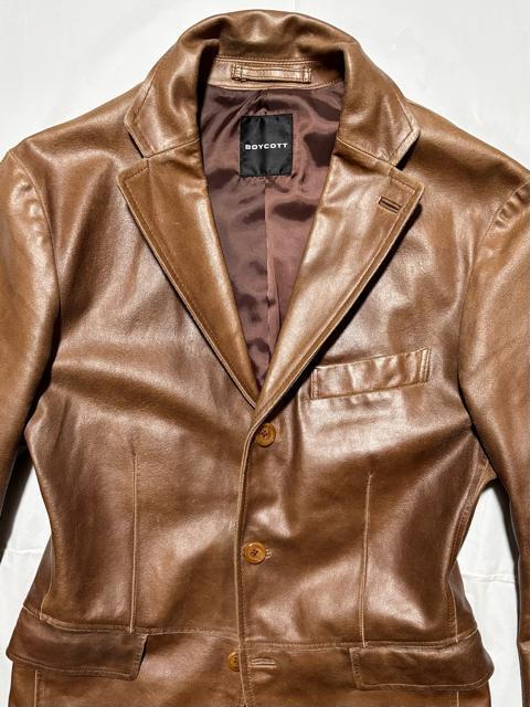 BOYCOTT ���v ���U�[ �W���P�b�g �e�[���[�h �A�E�^�[ �R�[�g���C�_�[�X �Z���N�g �h���X �A���J�W ���[�N �~���^���[�n �� �j���t�@�b�V������ 