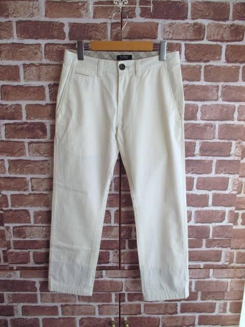 ☆バーバリー ブラックレーベル パンツ/チノ/メンズ/70☆白 < ブランド  ☆バーバリー ブラックレーベル パンツ/チノ/メンズ/70☆白  < ブランドの