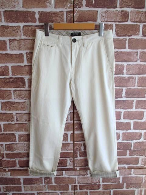 ☆バーバリー ブラックレーベル パンツ/チノ/メンズ/70☆白 < ブランド  ☆バーバリー ブラックレーベル パンツ/チノ/メンズ/70☆白 < ブランドの