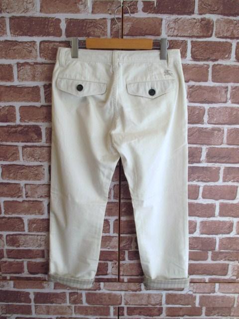 ☆バーバリー ブラックレーベル パンツ/チノ/メンズ/70☆白 < ブランド  ☆バーバリー ブラックレーベル パンツ/チノ/メンズ/70☆白 < ブランドの