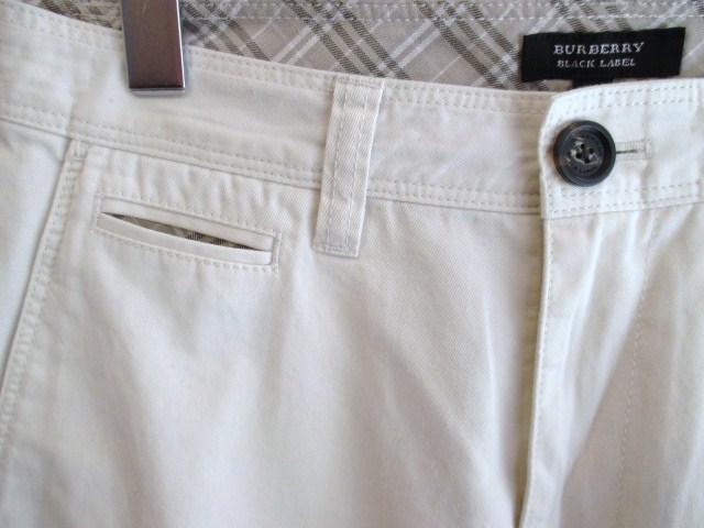 ☆バーバリー ブラックレーベル パンツ/チノ/メンズ/70☆白 < ブランド  ☆バーバリー ブラックレーベル パンツ/チノ/メンズ/70☆白 < ブランドの