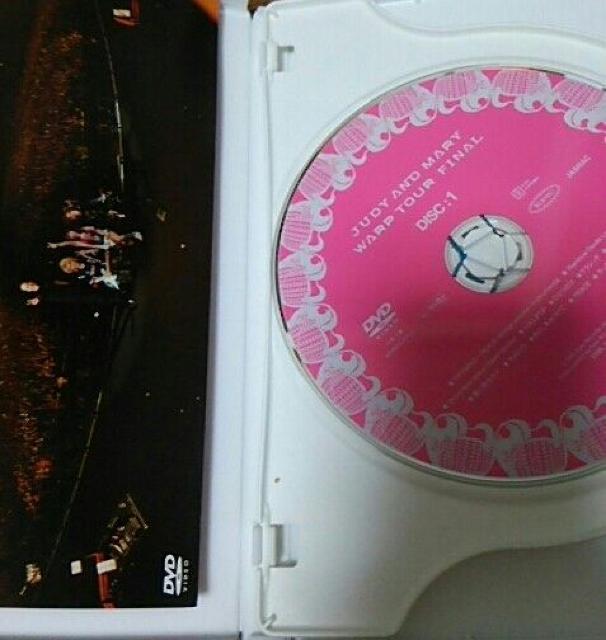 2枚組DVD JUDY AND MARY WARP TOUR FINAL < タレントグッズ  2枚組DVD JUDY AND MARY WARP TOUR FINAL < タレントグッズの