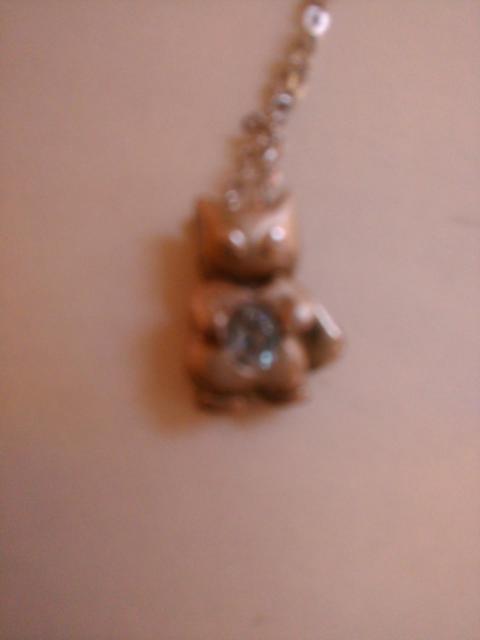 ☆シルバー色 ネックレス 猫 未使用品 < 女性アクセサリー/時計  ☆シルバー色 ネックレス 猫 未使用品 < 女性アクセサリー/時計の