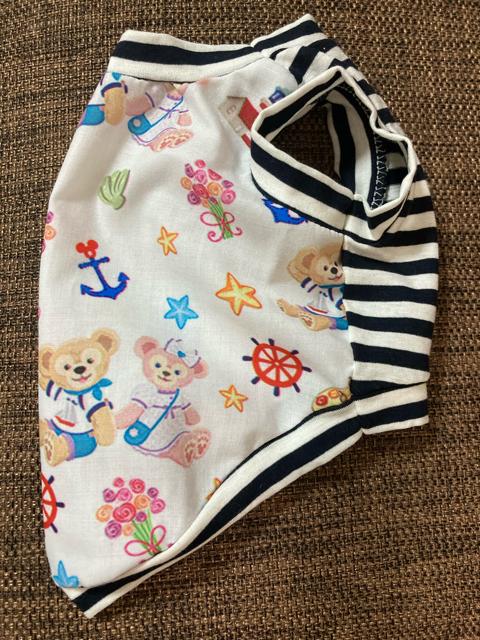 ★ハンドメイド ダッフィー&シェリーメイ シャツ 白 犬服 S < ペット/手芸/園芸  ★ハンドメイド ダッフィー&シェリーメイ シャツ 白 犬服 S < ペット/手芸/園芸の