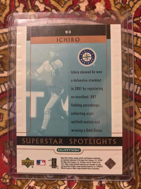 【MLB】『イチロー(ICHIRO)』レギュラーカード.33 < レジャー/スポーツ 【MLB】『イチロー(ICHIRO)』レギュラーカード.33 < レジャー/スポーツの