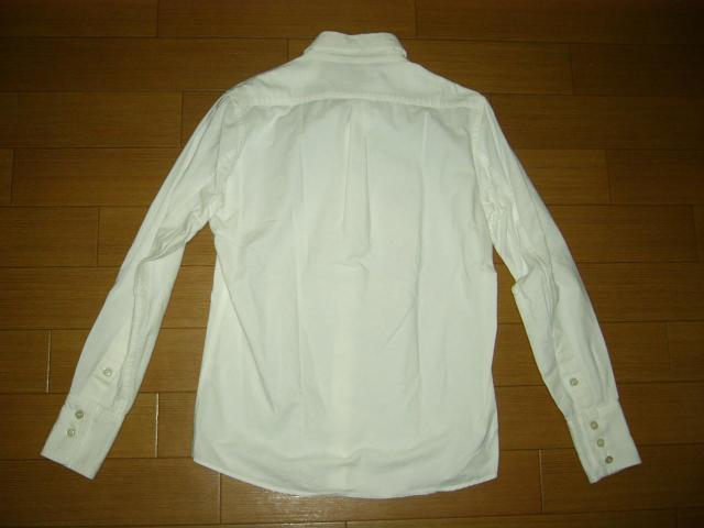 BACK BONE バックボーン  BDシャツ S 白 アイコンロゴLOGO長袖 < ブランド  BACK BONE バックボーン  BDシャツ S 白 アイコンロゴLOGO長袖 < ブランドの