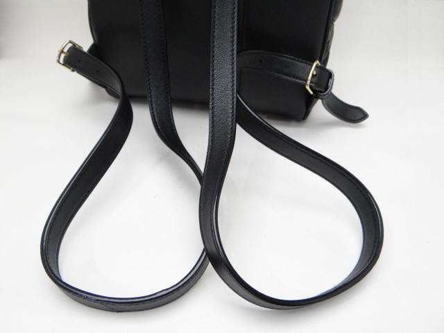 BALLY バリー Daffi キルティングレザー バックパック リュック ブラック<美品> < ブランド BALLY バリー Daffi キルティングレザー バックパック リュック ブラック<美品> < ブランドの