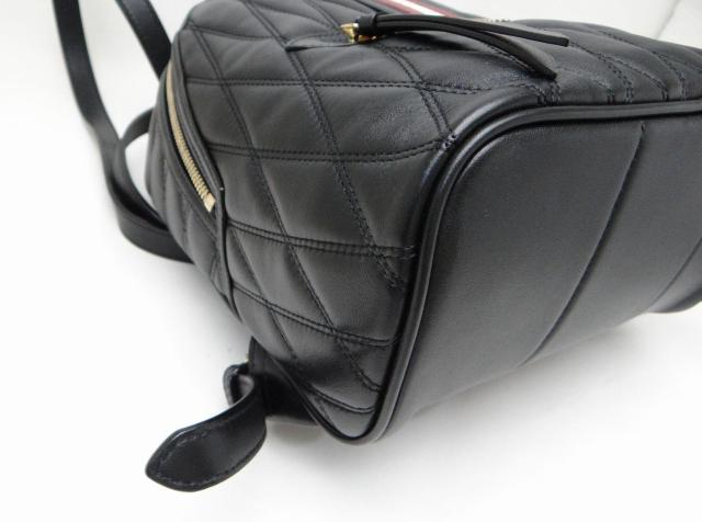 BALLY バリー Daffi キルティングレザー バックパック リュック ブラック<美品> < ブランド BALLY バリー Daffi キルティングレザー バックパック リュック ブラック<美品> < ブランドの