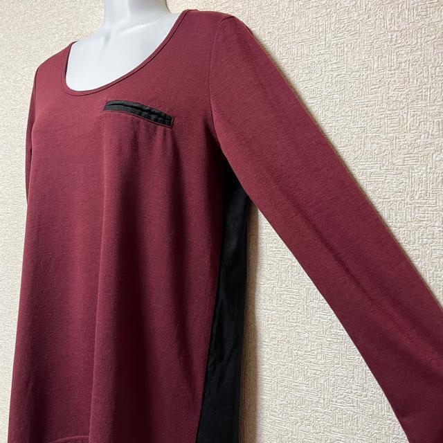 【CRYX】BACKバイカラー切替テールカットカットソー < ブランド  【CRYX】BACKバイカラー切替テールカットカットソー < ブランドの