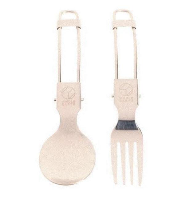 ホールアース(WHOLE EARTH) ミニマリスト カトラリー セット +(プラス) WE23DJ69-シルバー(22y3m) < レジャー/スポーツ  ホールアース(WHOLE EARTH) ミニマリスト カトラリー セット +(プラス) WE23DJ69-シルバー(22y3m)  < レジャー/スポーツの