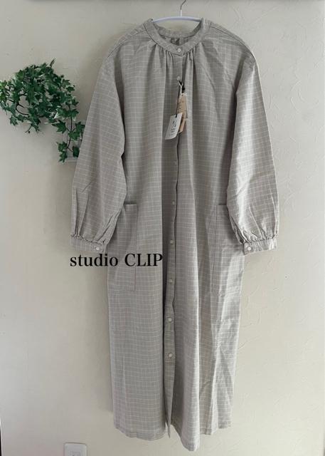 新品 studio CLIP★シャツワンピース < ブランド  新品 studio CLIP★シャツワンピース < ブランドの