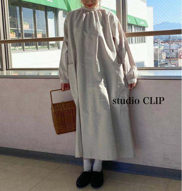 新品 studio CLIP★シャツワンピース < ブランド  新品 studio CLIP★シャツワンピース < ブランドの