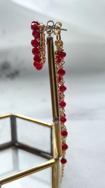 片耳用*秋茜のピアス*24030 < 女性ファッション  片耳用*秋茜のピアス*24030 < 女性ファッションの