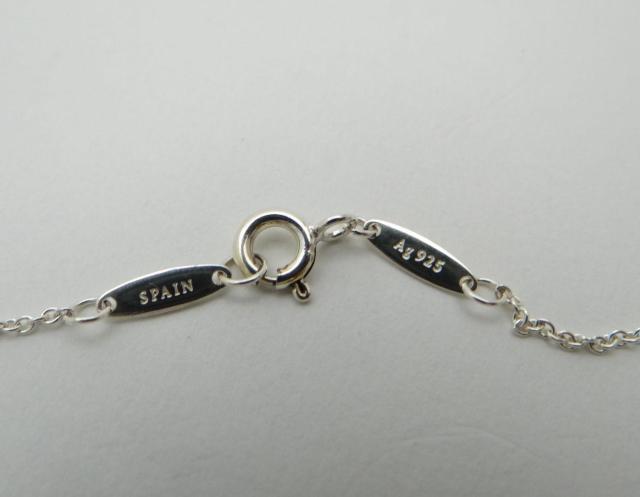 ティファニー カラー バイザヤード アクアマリン ペンダント ネックレス SV925<USED>【送料無料】 < ブランド ティファニー カラー バイザヤード アクアマリン ペンダント ネックレス SV925<USED>【送料無料】 < ブランドの