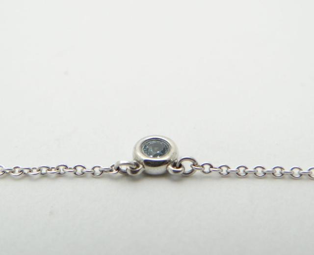 ティファニー カラー バイザヤード アクアマリン ペンダント ネックレス SV925<USED>【送料無料】 < ブランド ティファニー カラー バイザヤード アクアマリン ペンダント ネックレス SV925<USED>【送料無料】 < ブランドの