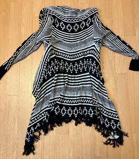 インポートブランドMADDISON☆キカ柄ロングカーディガン < 女性ファッション  インポートブランドMADDISON☆キカ柄ロングカーディガン < 女性ファッションの