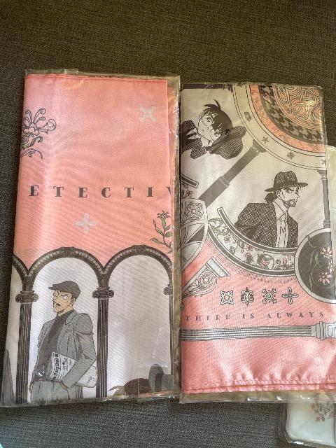 ♯新品♯名探偵コナン  スカーフ 2点 + クリアバッグ   3点まとめ売り  1番くじ  セガ ラッキーくじ < アニメ/コミック/キャラクター  ♯新品♯名探偵コナン  スカーフ 2点 + クリアバッグ   3点まとめ売り  1番くじ  セガ ラッキーくじ < アニメ/コミック/キャラクターの