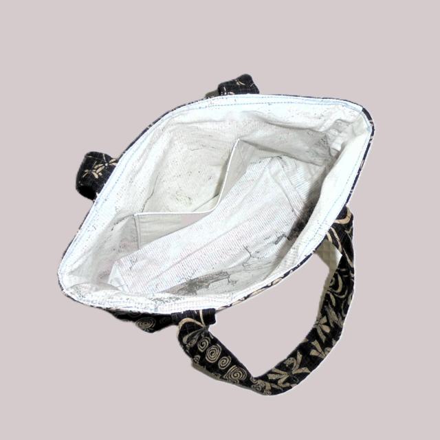 ◆ちょっと持ちお散歩ミニバッグ◆Japanesque和柄◆青海波・とんぼ・麻の葉・渦巻 < 女性ファッション ◆ちょっと持ちお散歩ミニバッグ◆Japanesque和柄◆青海波・とんぼ・麻の葉・渦巻 < 女性ファッションの