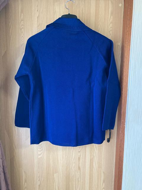 2096.未使用☆襟付きトップス☆トリアセテート☆紺/ネイビー☆サイズL < 女性ファッション 2096.未使用☆襟付きトップス☆トリアセテート☆紺/ネイビー☆サイズL < 女性ファッションの