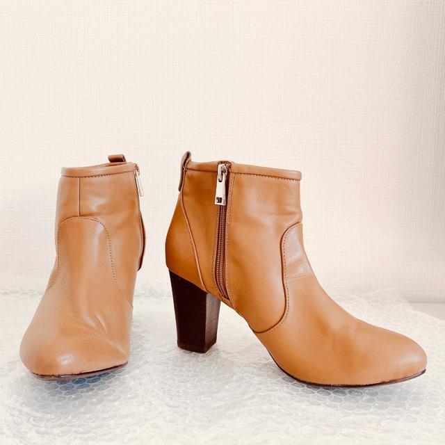 ブラウンモカショートブーツブーティー太ヒールチャンキーヒール < ブランド ブラウンモカショートブーツブーティー太ヒールチャンキーヒール < ブランドの