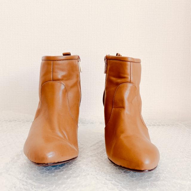 ブラウンモカショートブーツブーティー太ヒールチャンキーヒール < ブランド ブラウンモカショートブーツブーティー太ヒールチャンキーヒール < ブランドの