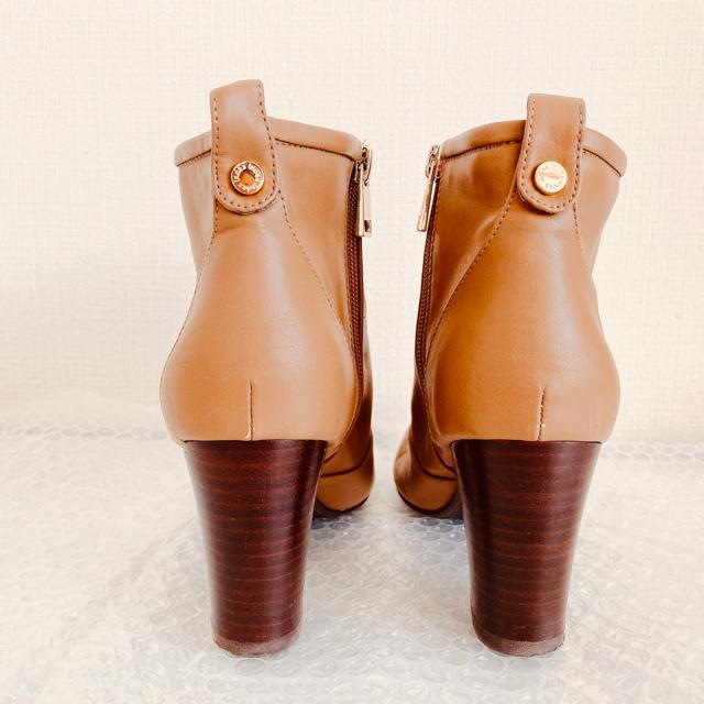 ブラウンモカショートブーツブーティー太ヒールチャンキーヒール < ブランド ブラウンモカショートブーツブーティー太ヒールチャンキーヒール < ブランドの