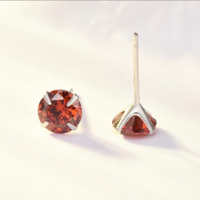 売り切れ御免!ルビー風 シルバー925 czダイヤモンド ピアス < 女性アクセサリー/時計 売り切れ御免!ルビー風 シルバー925 czダイヤモンド ピアス < 女性アクセサリー/時計の