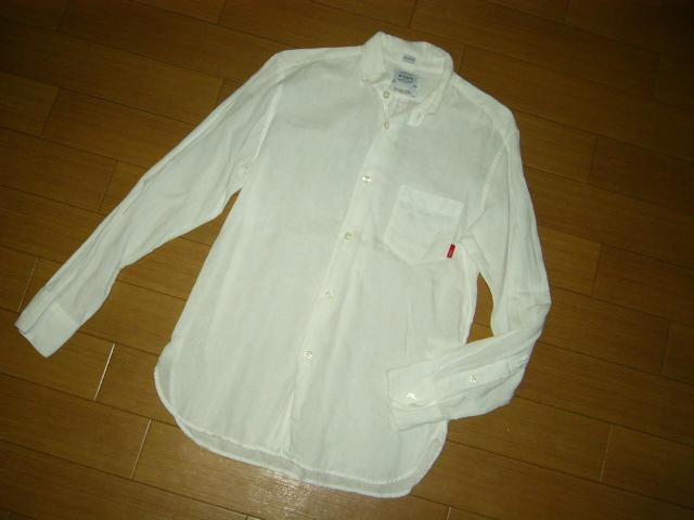 WTAPS ダブルタップス 薄手 ガーゼ調 シャツ S 白 リネン 麻 < ブランド  WTAPS ダブルタップス 薄手 ガーゼ調 シャツ S 白 リネン 麻 < ブランドの