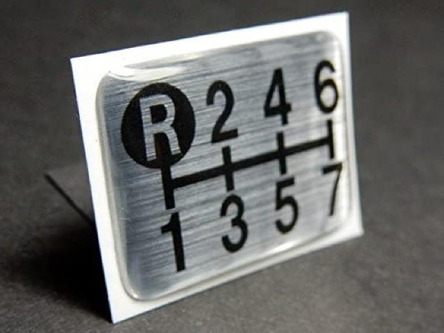 シフトパターン エンブレム 7速MT車用 ギガ スーパーグレート < 自動車/バイク シフトパターン エンブレム 7速MT車用 ギガ スーパーグレート < 自動車/バイク